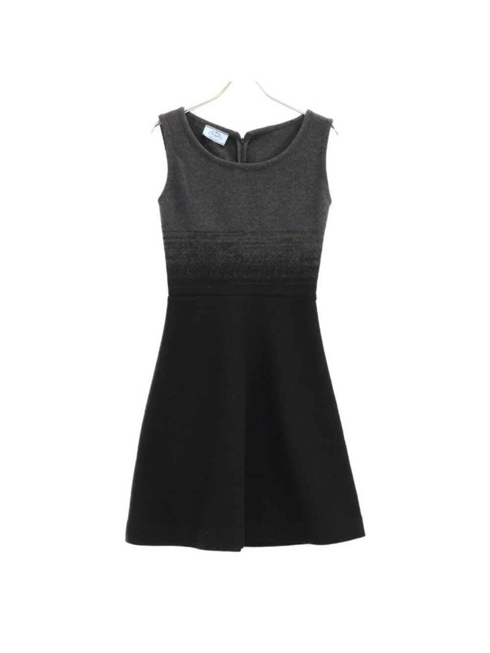 Prada Wool Sleeveless Dress 38